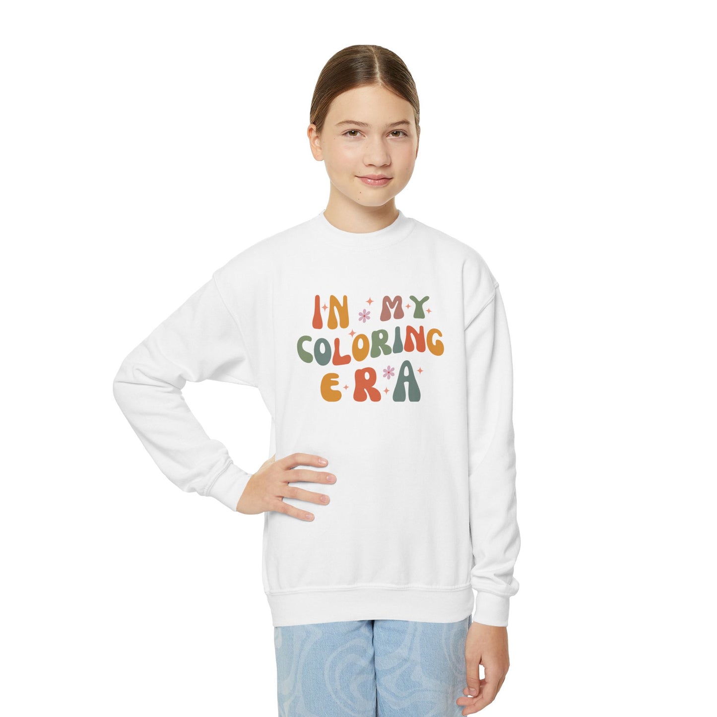 In My Coloring Era Kids Sweatshirt