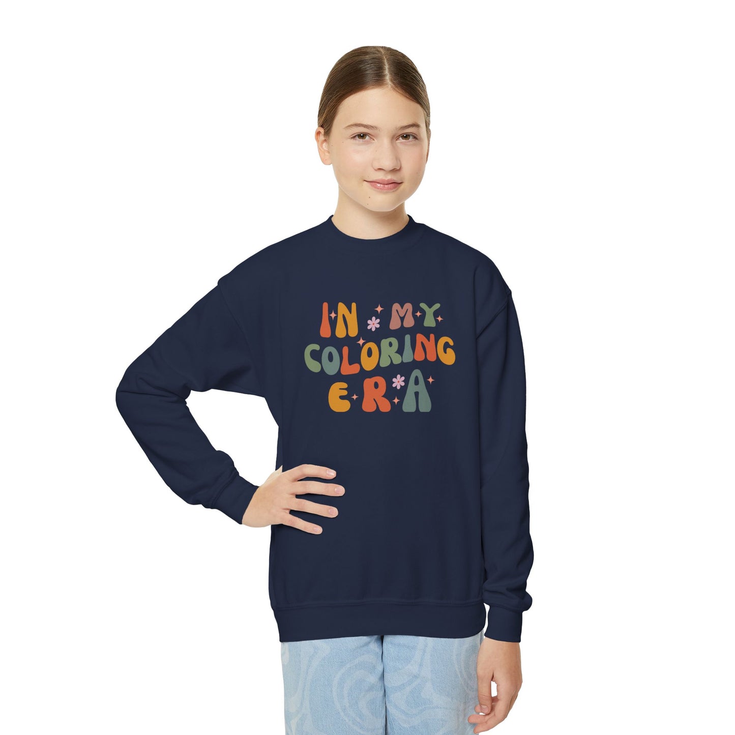 In My Coloring Era Kids Sweatshirt