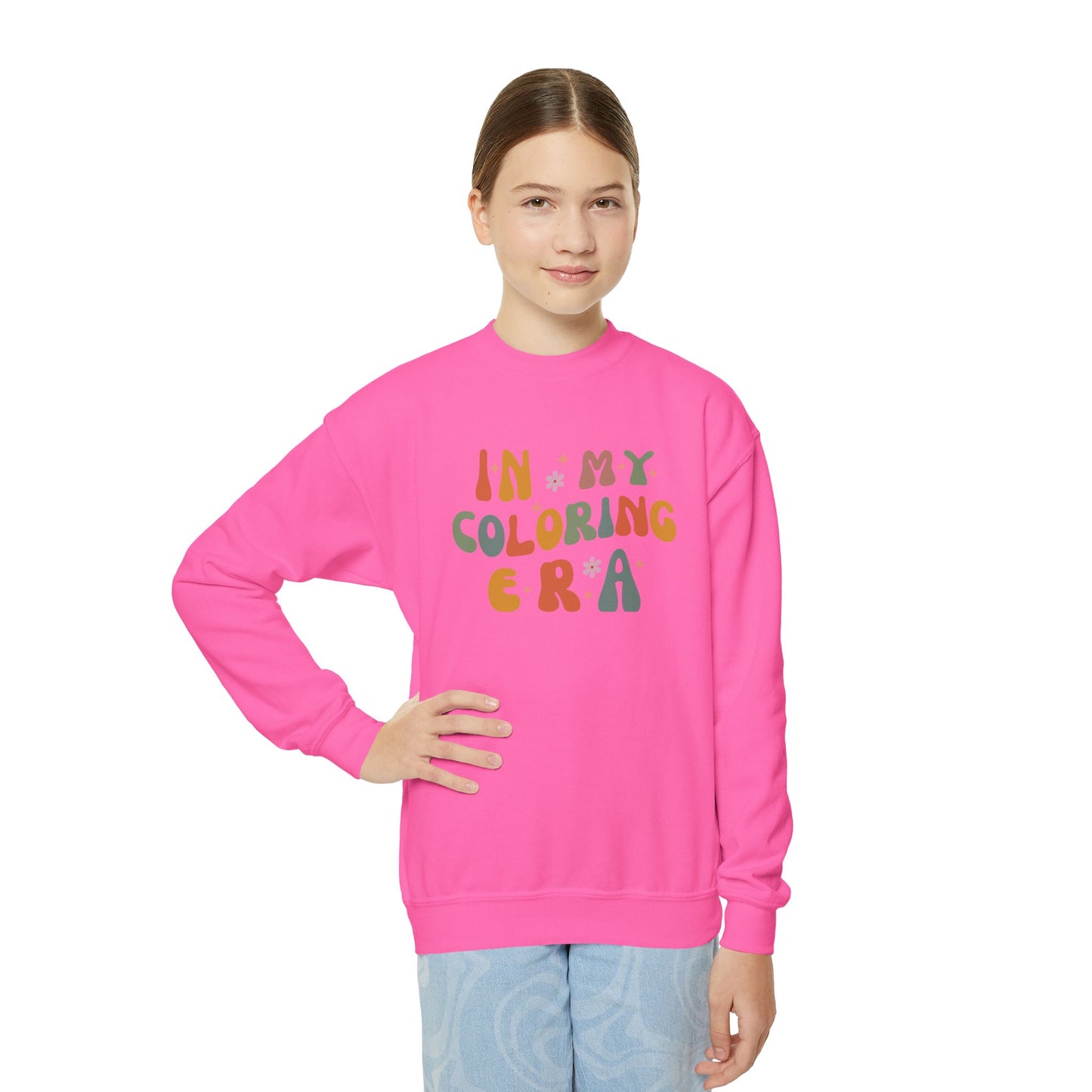 In My Coloring Era Kids Sweatshirt