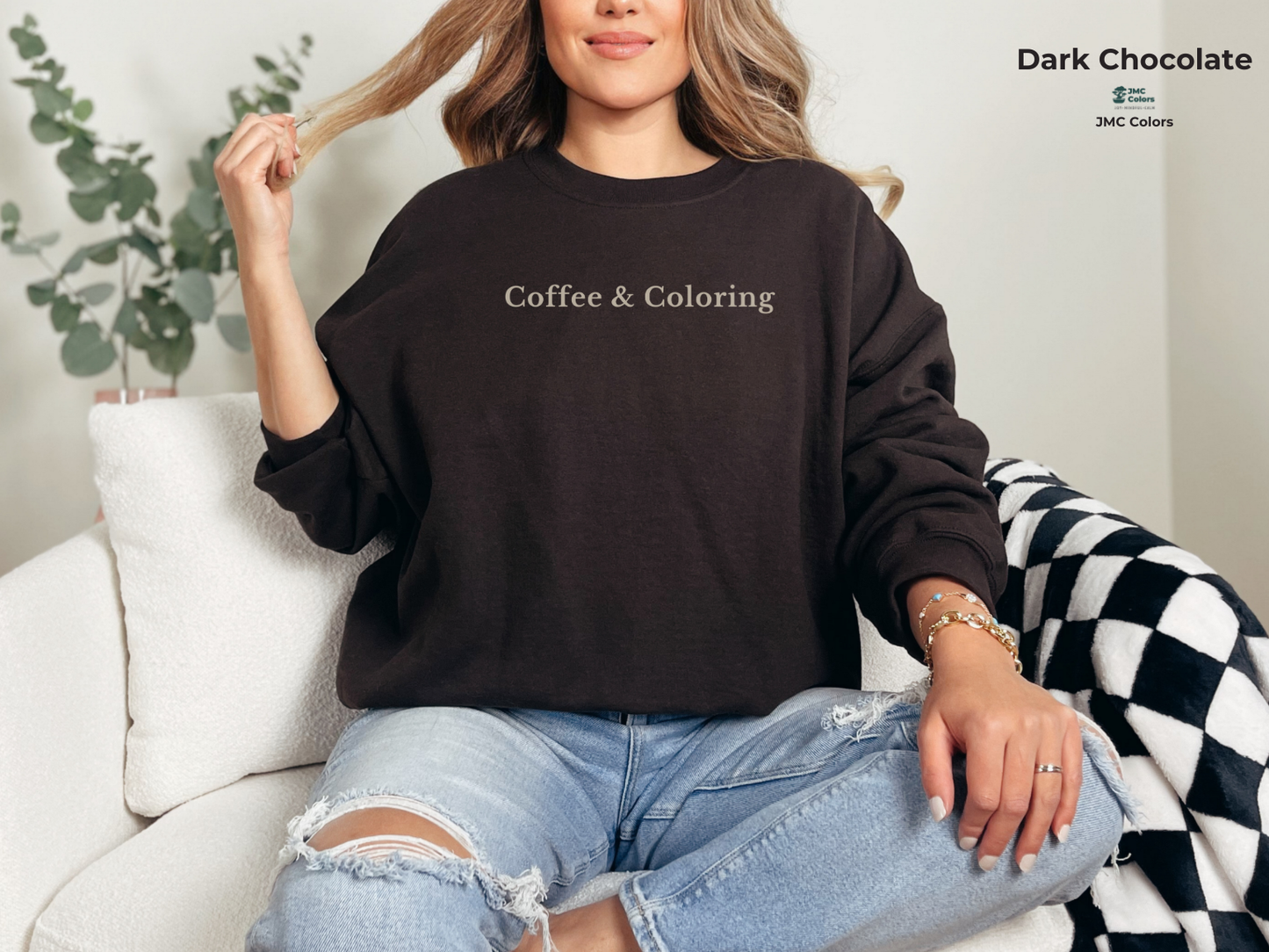 Coffee & Coloring Sweatshirt