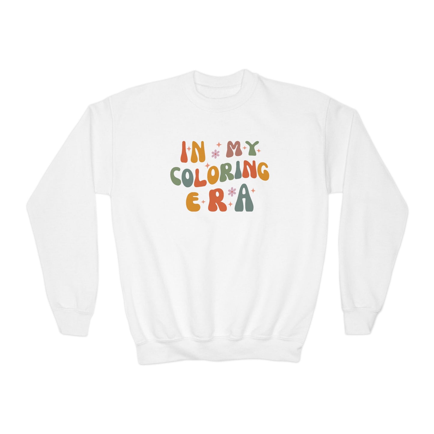In My Coloring Era Kids Sweatshirt
