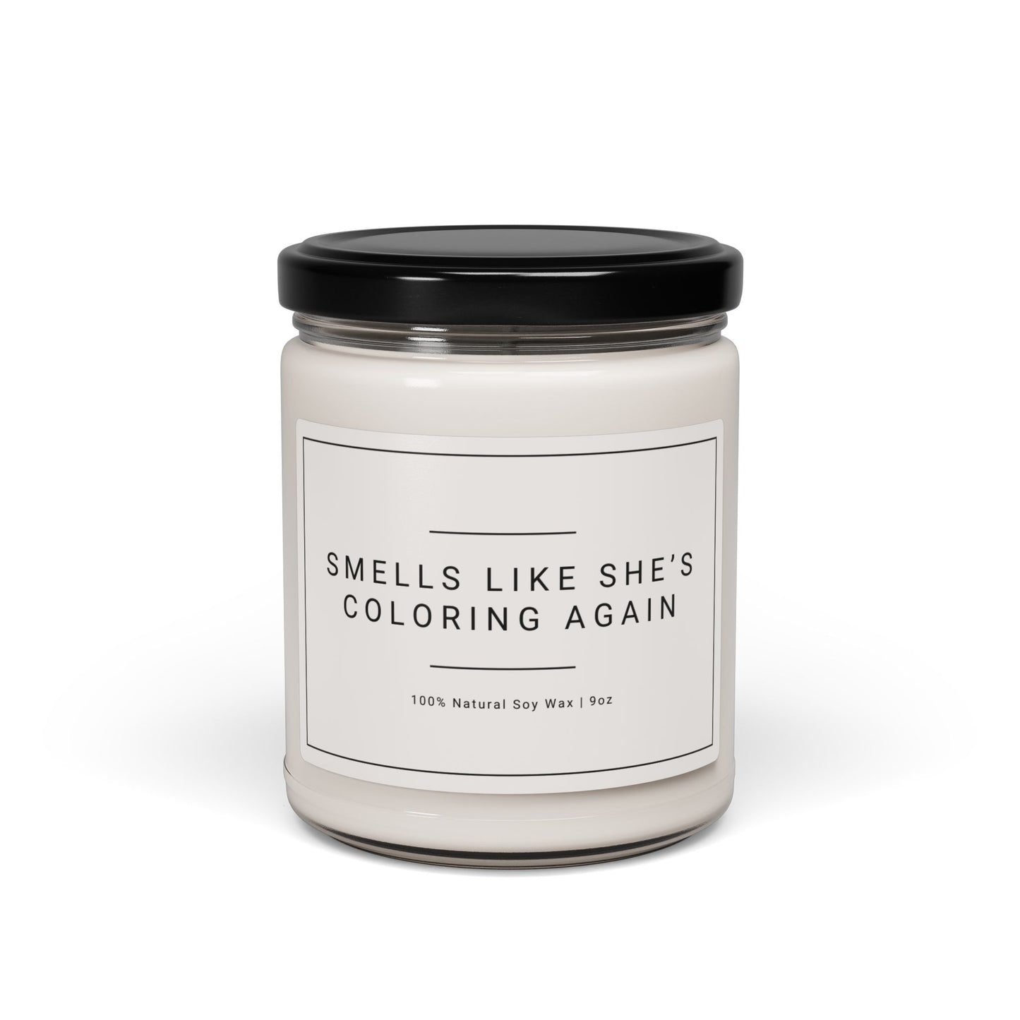 Smells Like She’s Coloring Again Soy Candle