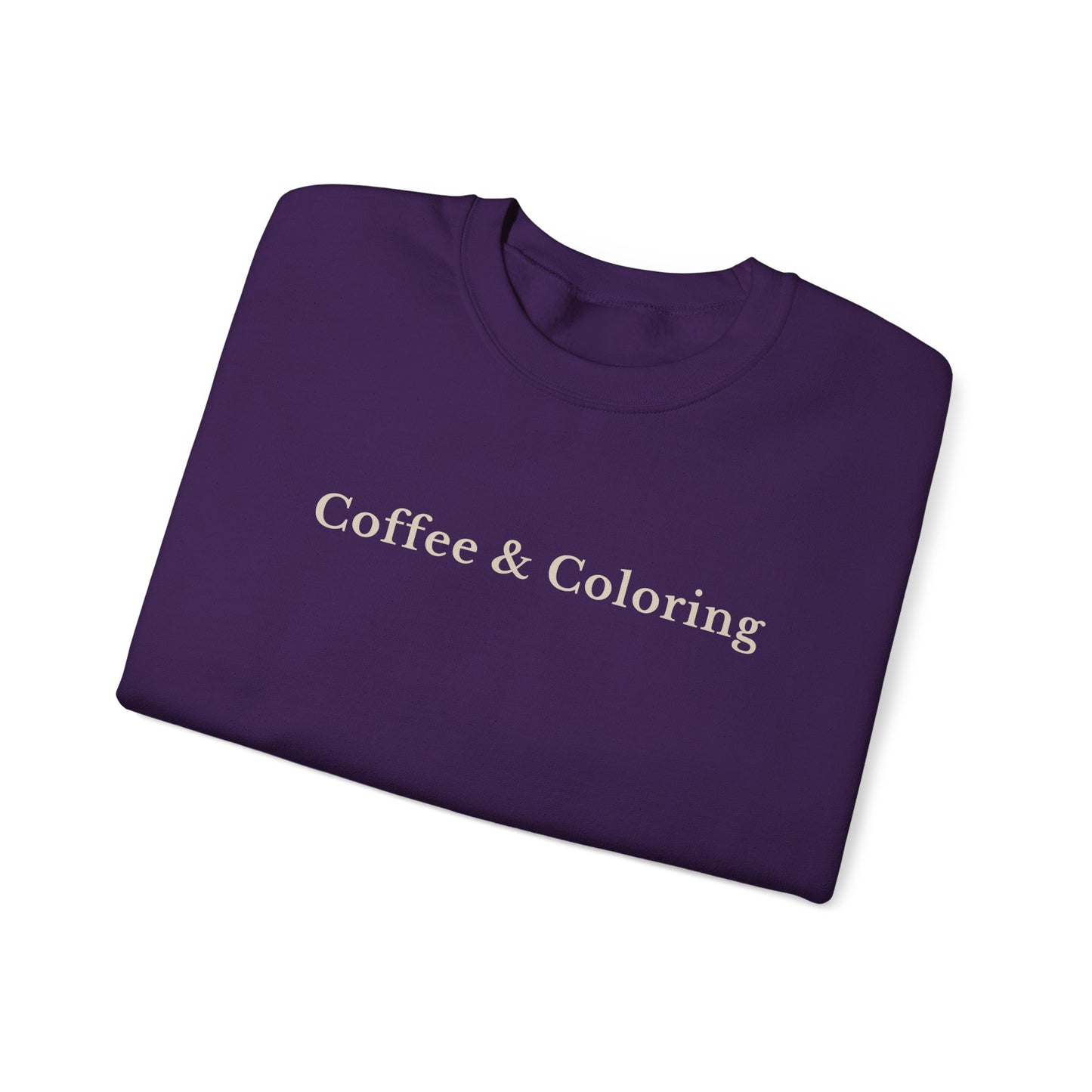 Coffee & Coloring Sweatshirt