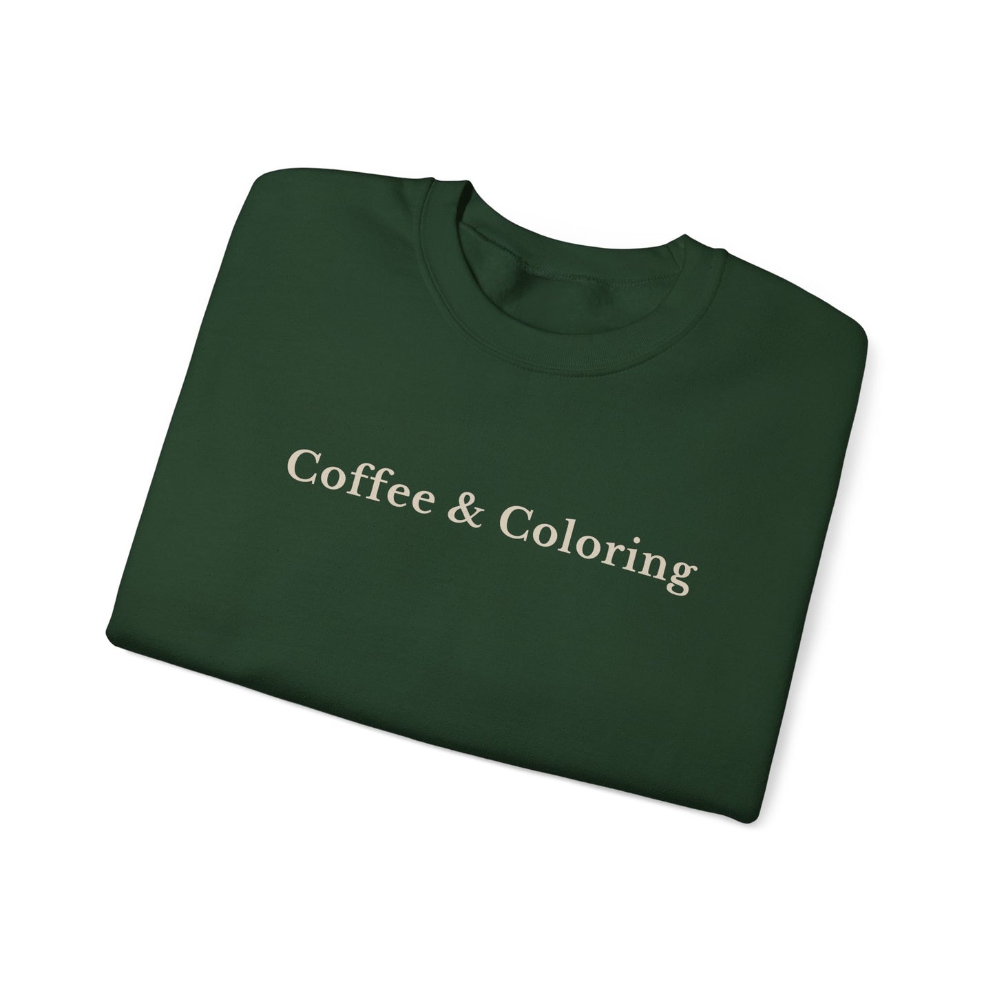 Coffee & Coloring Sweatshirt