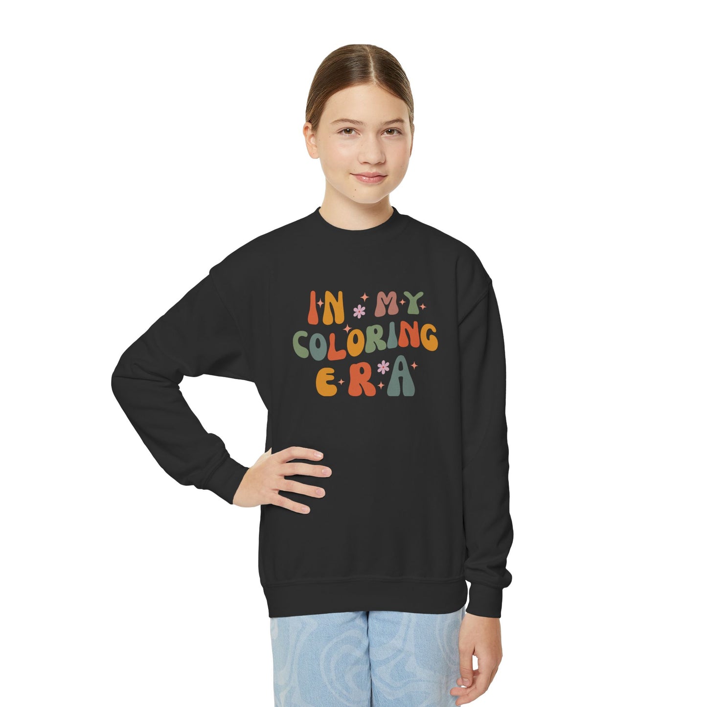 In My Coloring Era Kids Sweatshirt