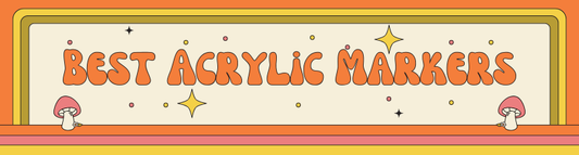 Best Acrylic Markers for Coloring Books