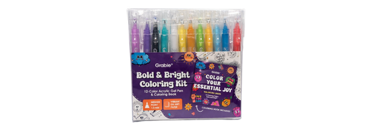 Grabie Bold and Bright Coloring Kit Review
