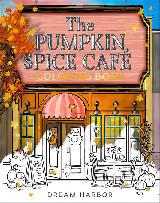 Pumpkin Spice Cafe Coloring Book Review