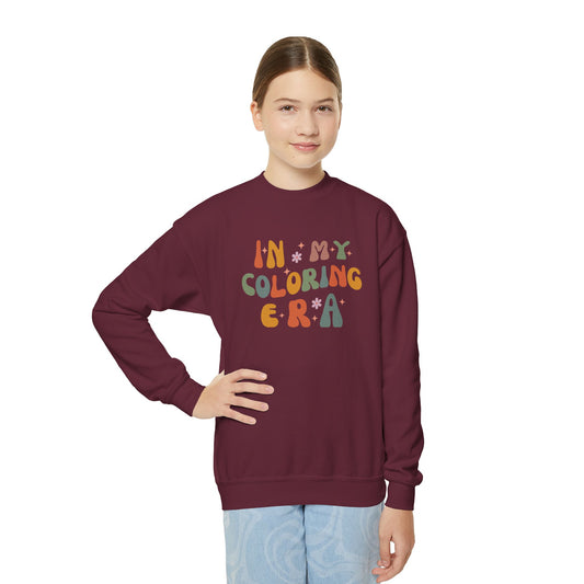 In My Coloring Era Kids Sweatshirt