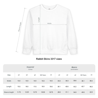 Colorosaurus Rex Toddler Sweatshirt – Cute Coloring Dinosaur Graphic
