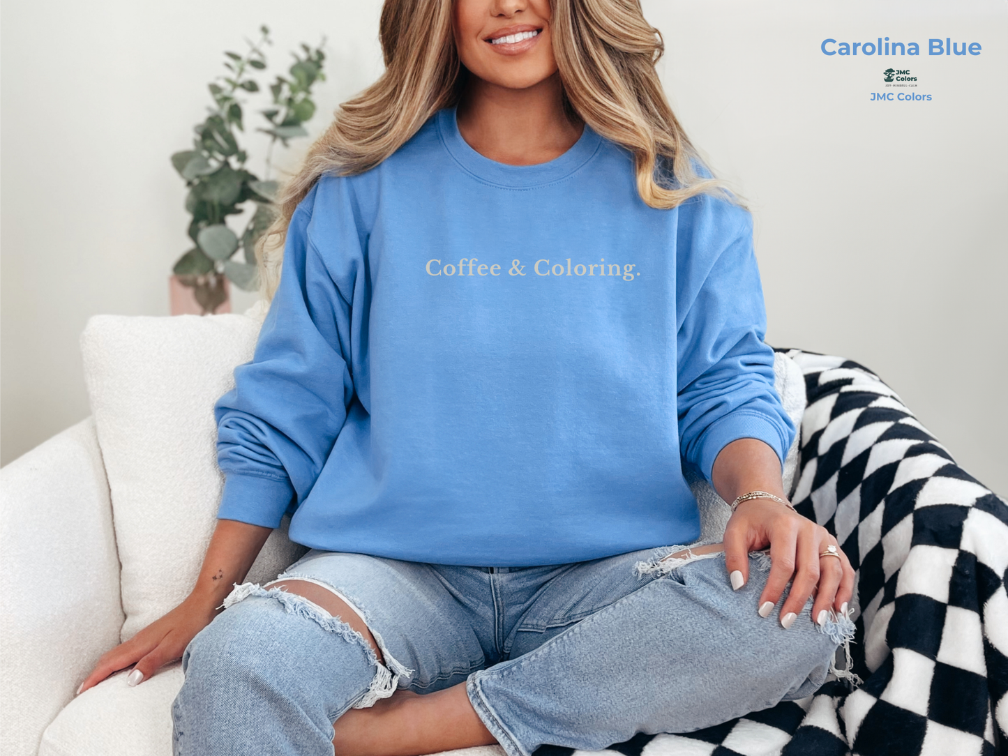 Coffee & Coloring Sweatshirt