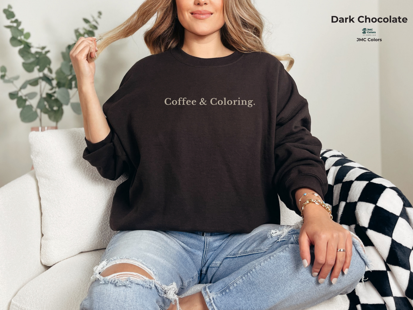 Coffee & Coloring Sweatshirt