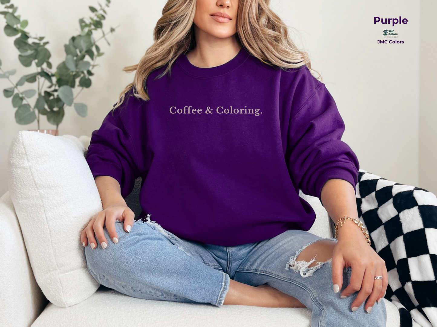 Coffee & Coloring Sweatshirt